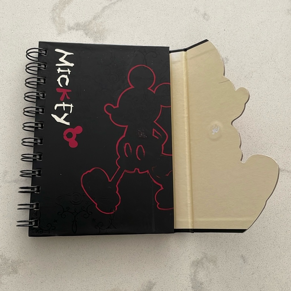 Mickey Autograph Mini Notebook - Black - Picture 3 of 11